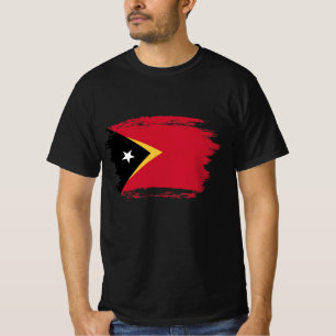 Camiseta bandeira de Timor Leste