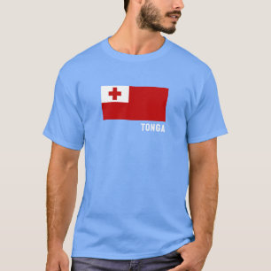Camiseta Bandeira de Tonga
