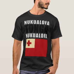 Camiseta Bandeira de Tonga