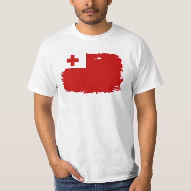 CAMISETA BANDEIRA DE TONGA (Frente)