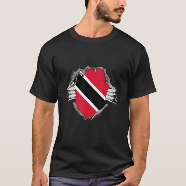 Camiseta Bandeira de Trinidad (Frente)