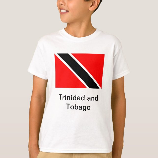 Camiseta Bandeira de Trinidad and Tobago (Frente)