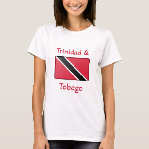 Camiseta Bandeira de Trinidad e Tobago