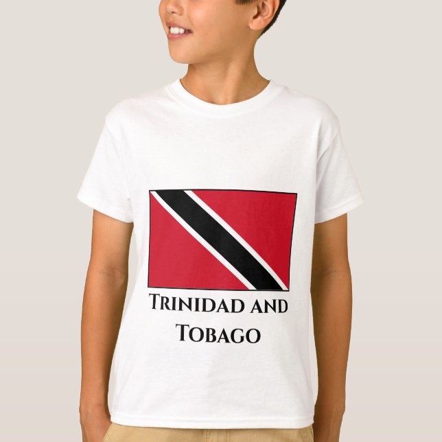 Camiseta Bandeira de Trinidad e Tobago (Frente)