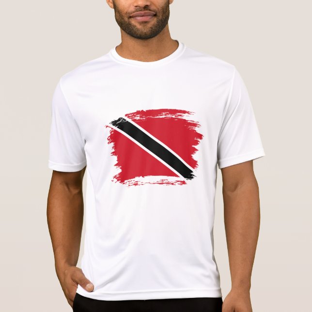 Camiseta Bandeira de Trinidad e Tobago (Frente)
