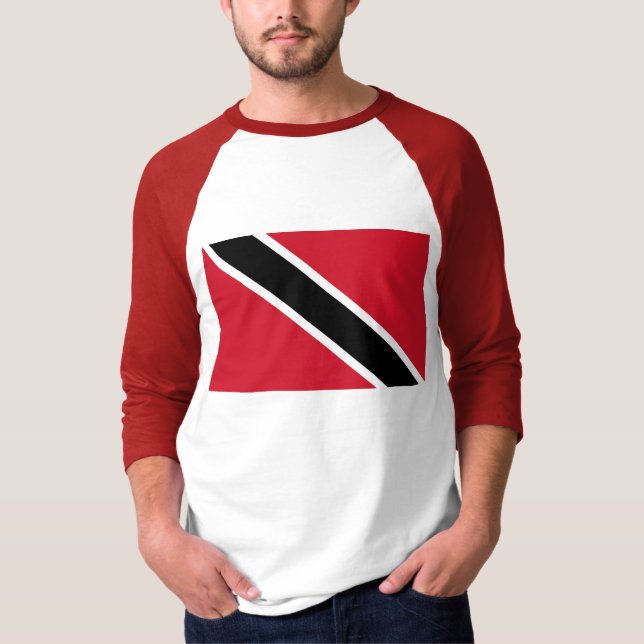 Camiseta Bandeira de Trinidad e Tobago (Frente)