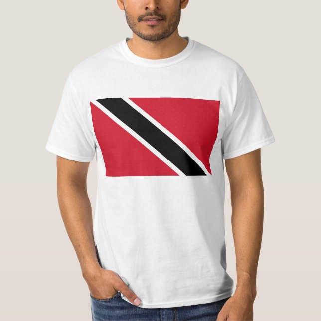 Camiseta Bandeira de Trinidad e Tobago (Frente)