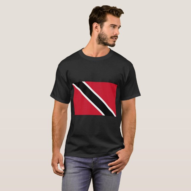Camiseta Bandeira de Trinidad e Tobago (Frente Completa)