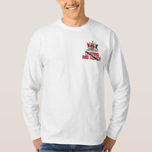 Camiseta Bandeira de Trinidad e Tobago e Casaco de Armas