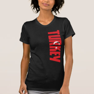 Camiseta Bandeira de Turquia