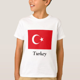 Camiseta Bandeira de Turquia