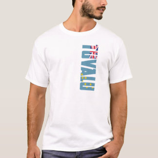 Camiseta Bandeira de Tuvalu