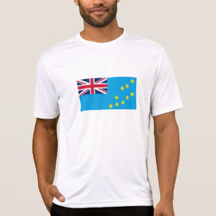 Camiseta Bandeira de Tuvalu