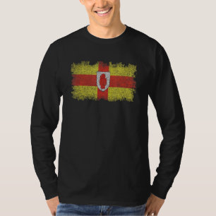 Camiseta Bandeira de Ulster - A Bandeira da Mão Vermelha de
