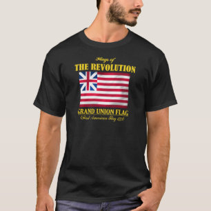 Camiseta Bandeira de união grande (primeira bandeira
