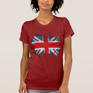 Camiseta Bandeira de Union Jack dos Shredders