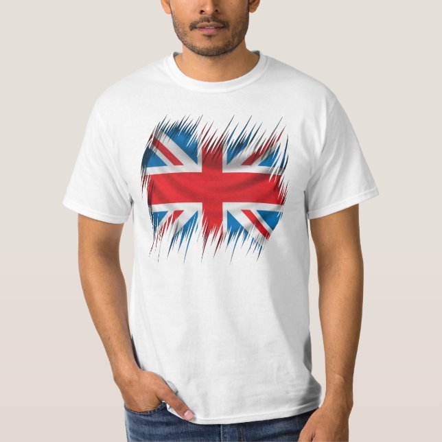 Camiseta Bandeira de Union Jack dos Shredders (Frente)