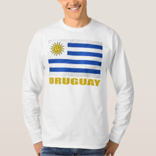 Camiseta Bandeira de Uruguai