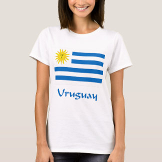 Camiseta Bandeira de Uruguai