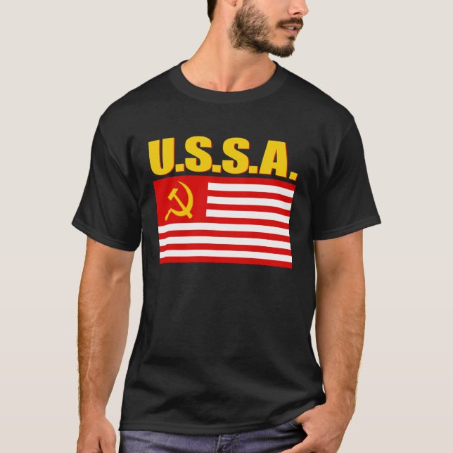 Camiseta Bandeira de USSA (Frente)