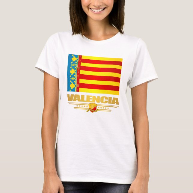 Camiseta Bandeira de Valência (Frente)