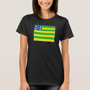 Camiseta Bandeira de Valparaíso de Goiás Orgulho nacional