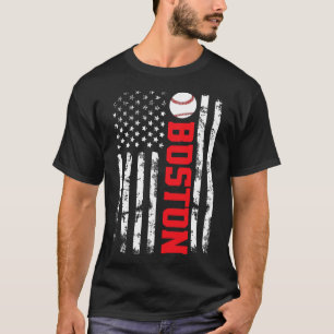 Camiseta Bandeira de Venda EUA Boston 