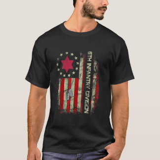 Camiseta Bandeira de Veterano da 6ª Divisão de Infantaria E