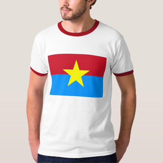 Camiseta Bandeira de Viet Cong (Frente)