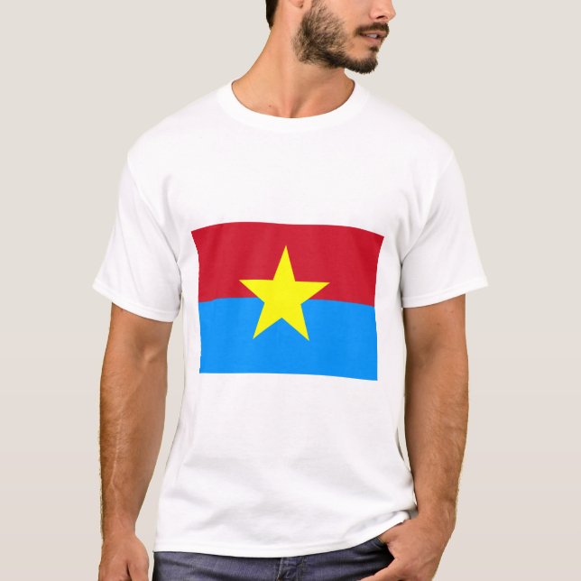 Camiseta Bandeira de Viet Cong (Frente)