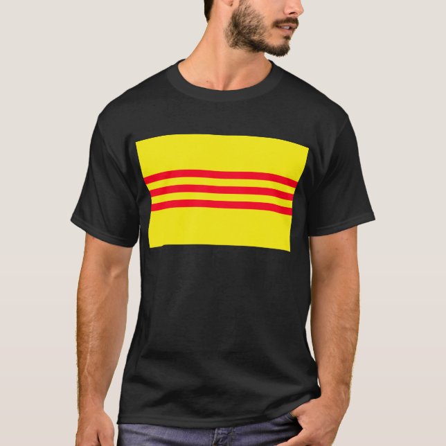 Camiseta Bandeira de Vietnam sul (Frente)