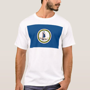 Camiseta Bandeira de Virgínia