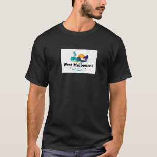 Camiseta Bandeira de West Melbourne Flórida