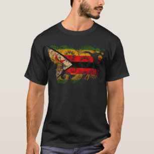 Camiseta Bandeira de Zimbabwe