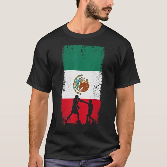 Camiseta Bandeira Design mexicana (Frente)