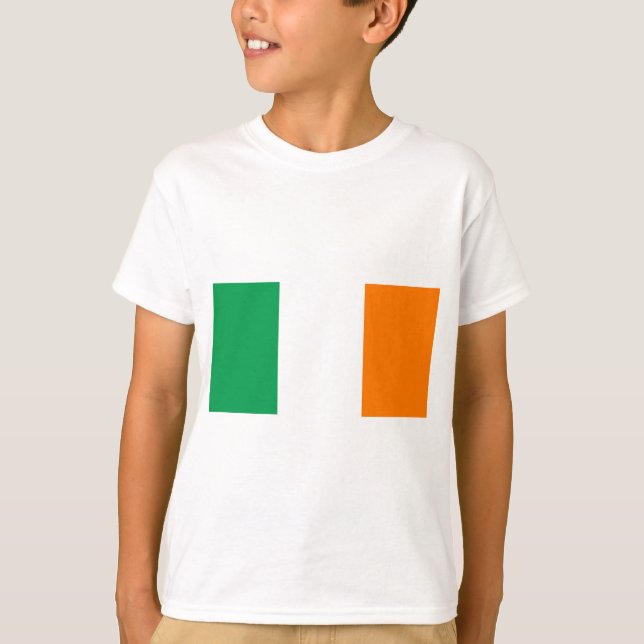 Camiseta Bandeira/Dia de São Patrício irlandês (Frente)