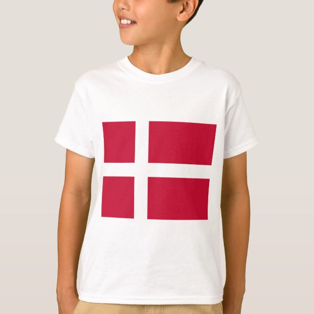 Camiseta Bandeira Dinamarquesa (Frente)