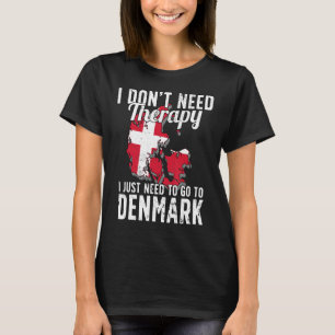 Camiseta Bandeira Dinamarquesa I Dinamarca Bandeira I Vacin