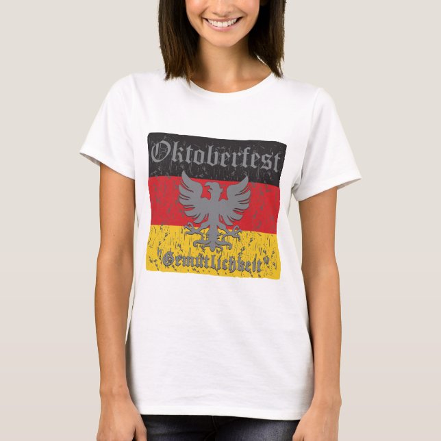 Camiseta Bandeira Distante do Oktoberfest (Frente)