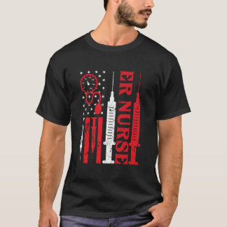 Camiseta Bandeira Distinta para Enfermeiros de Urgência e E