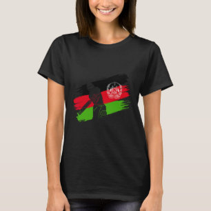 Camiseta Bandeira do Afeganistão Fã de Críquete do Afeganis