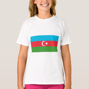 Camiseta Bandeira do Azerbaijão (Azerbaijão)