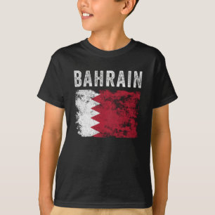 Camiseta Bandeira do Bahrein em desnutrição - Bandeira do B