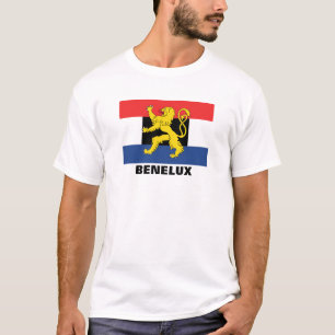 Camiseta Bandeira do Benelux