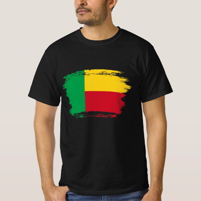 Camiseta Bandeira do Benim (Frente)