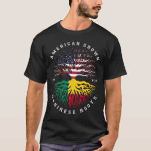 Camiseta Bandeira do Benim, Raízes Beninesas Americanas Cu