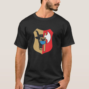 Camiseta Bandeira do brasão de Leszno orgulho nacional Pres