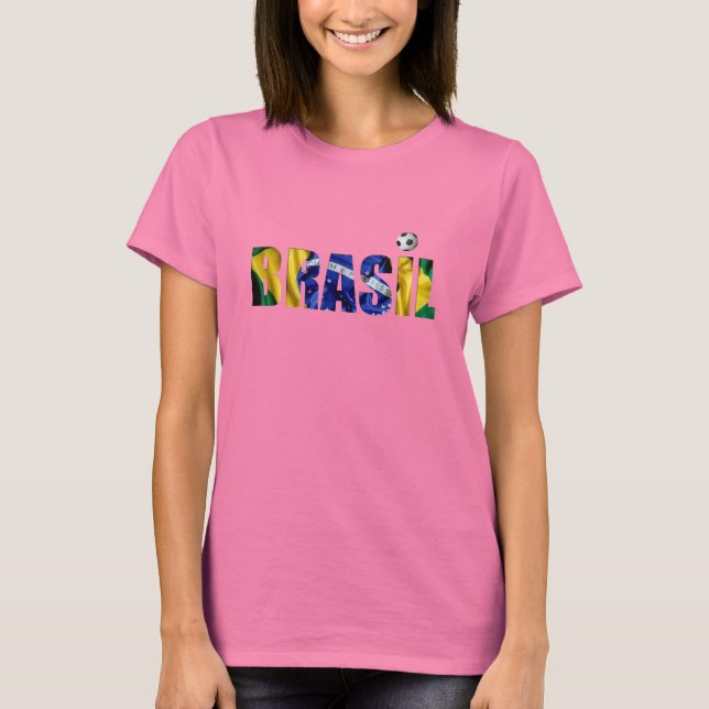 Camiseta Bandeira do Brasil (Frente)