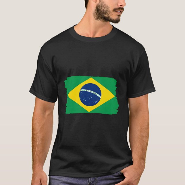 Camiseta Bandeira do Brasil (Frente)