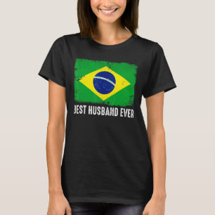 Camiseta Bandeira do Brasil desolada Melhor Marido Já Patri